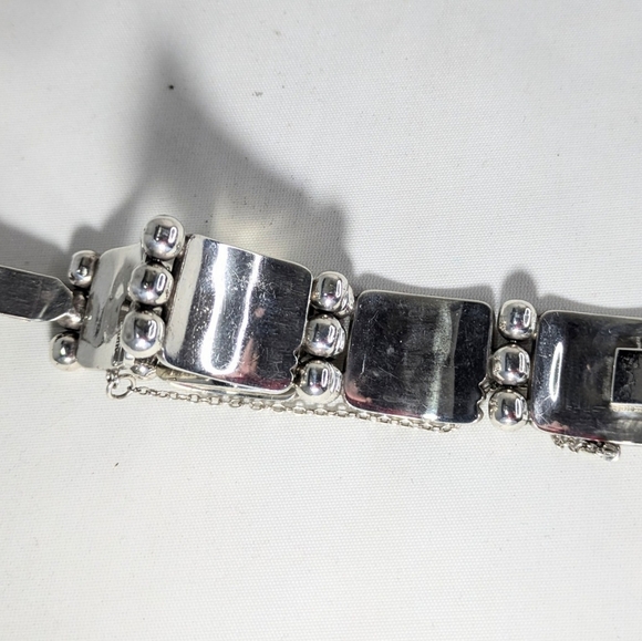 Vintage Sterling EMMA JLF Bracelet - Picture 6 of 9